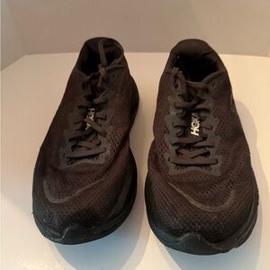 Hoka One One Rincon 4  Black Athletic Running Shoes Men’s 9 EE